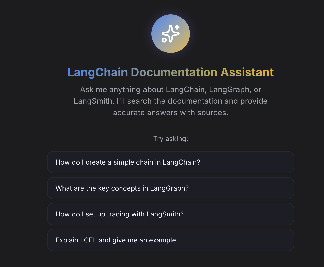 LangChain RAG Assistant